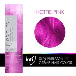 Ion Brights Hottie Pink Semi-Permanent Hair Color / Dye - Sealed